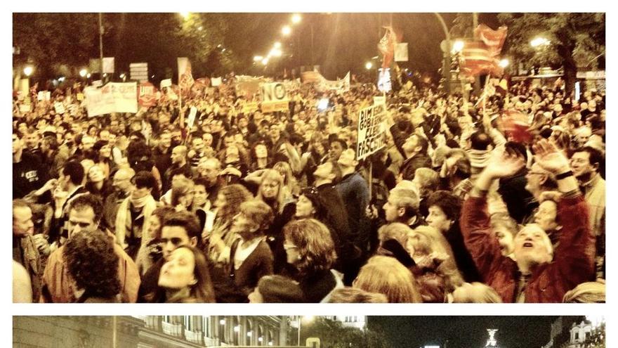 Atocha, Neptuno, Cibeles, Alcalá... hasta Colón. Lleno en la manifestación de Madrid