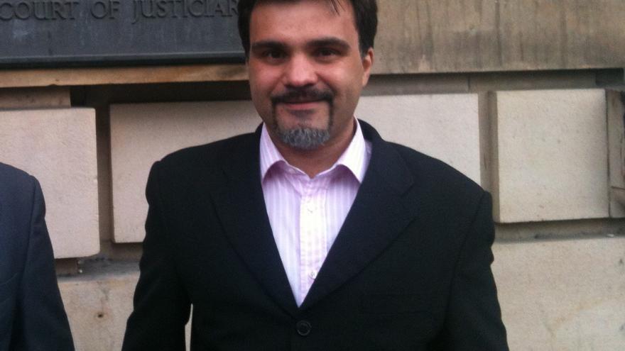 El abogado y activista José Cosín, detenido el 25S.