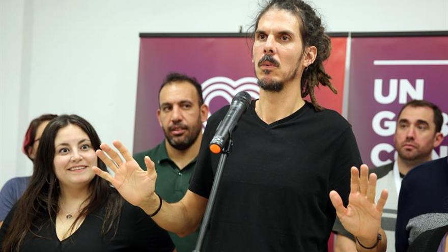 El secretario de organización de Podemos, Alberto Rodríguez.