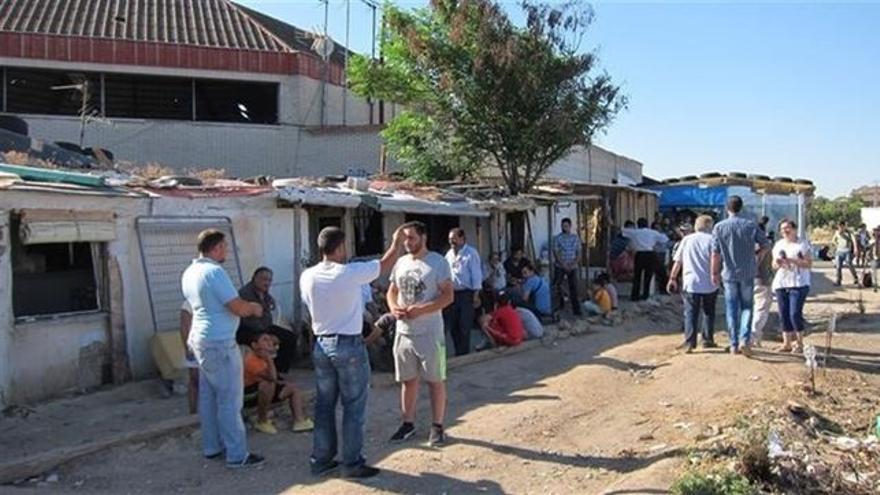 Asentamiento 'El Cavero' / EUROPA PRESS