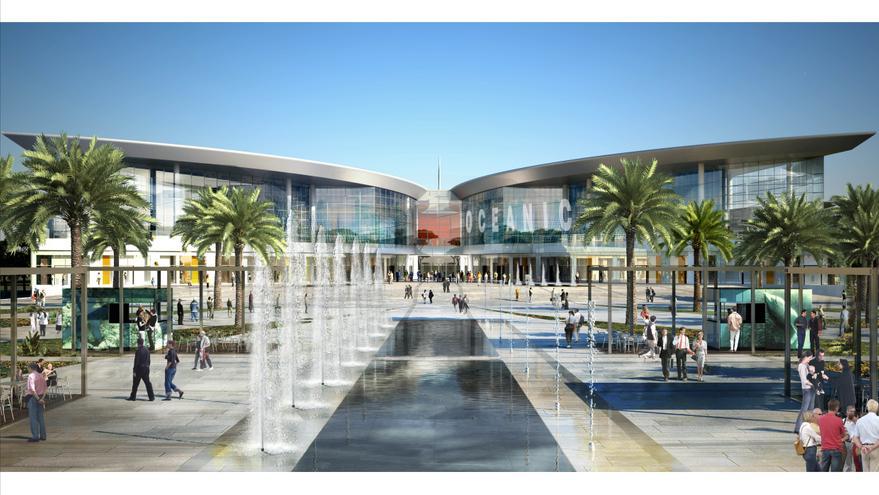 Imagen virtual del centro comercial Oceanic.
