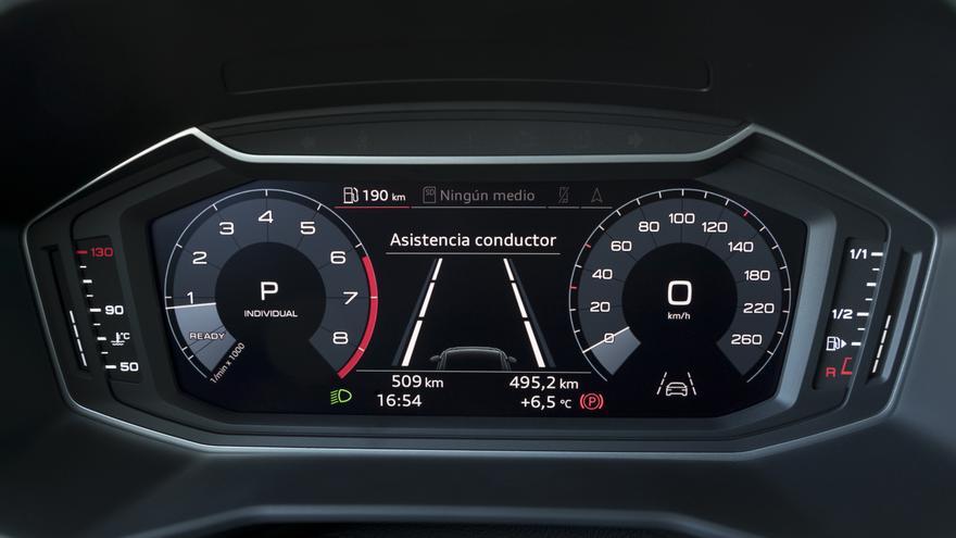 El sistema de Navegación Plus del Audi A1 está basado en una pantalla digital de 10,1 pulgadas.