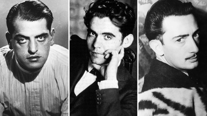 Buñuel, Lorca y Dalí