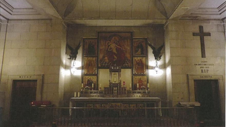 Capilla del Santísimo del Valle de los Caídos.