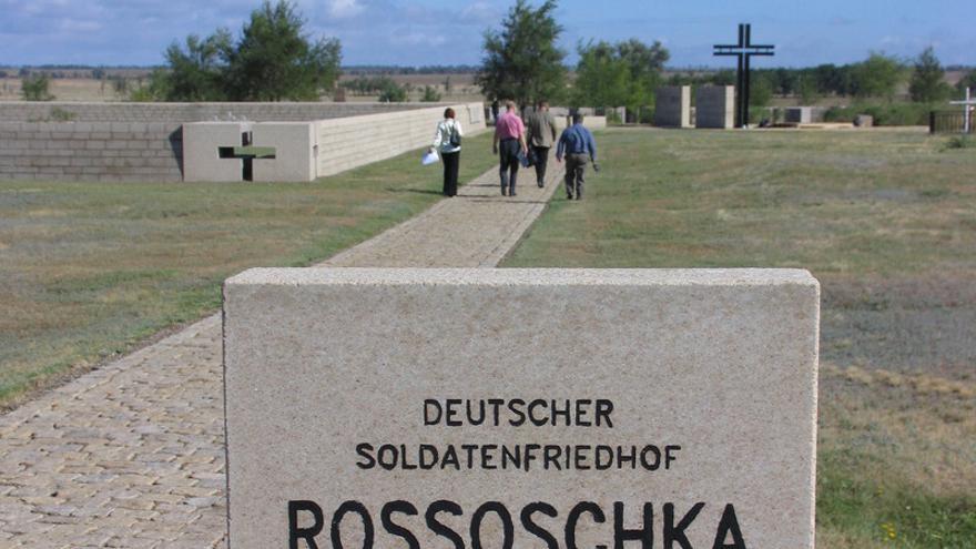 Cementerio de soldados alemanes en Volgogrado (Stalingrado).