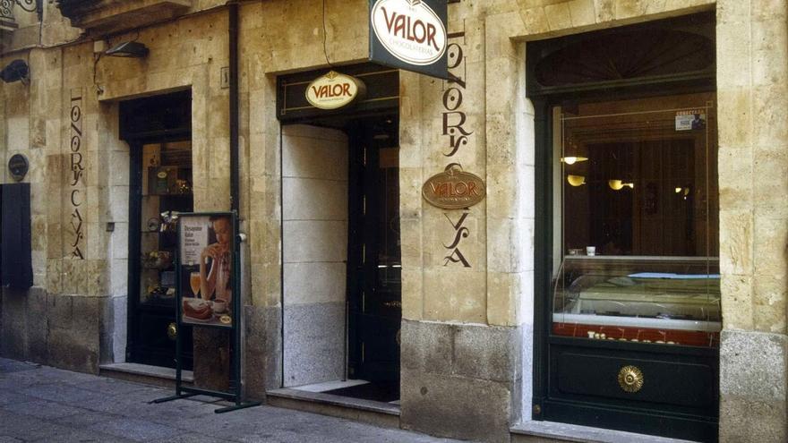 Chocolatería Valor en Salamanca. 