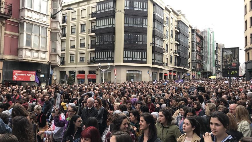Concentración en Bilbao.