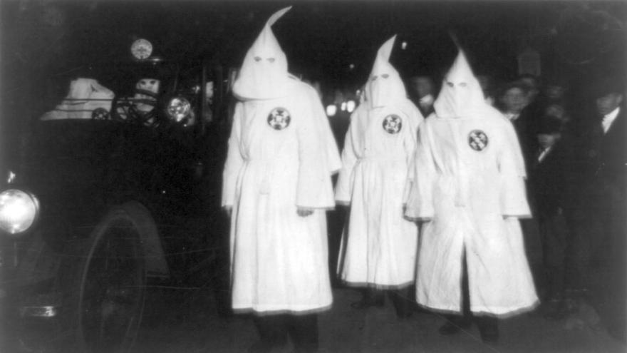 Fotografía de archivo del Ku Klux Klan / Wikipedia