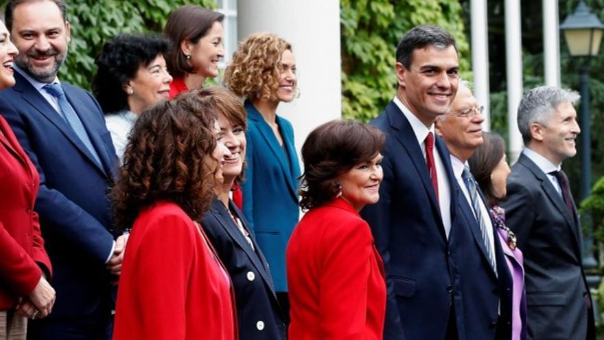 Miembros del gobierno de Pedro Sánchez, PSOE. EFE, Chema Moya