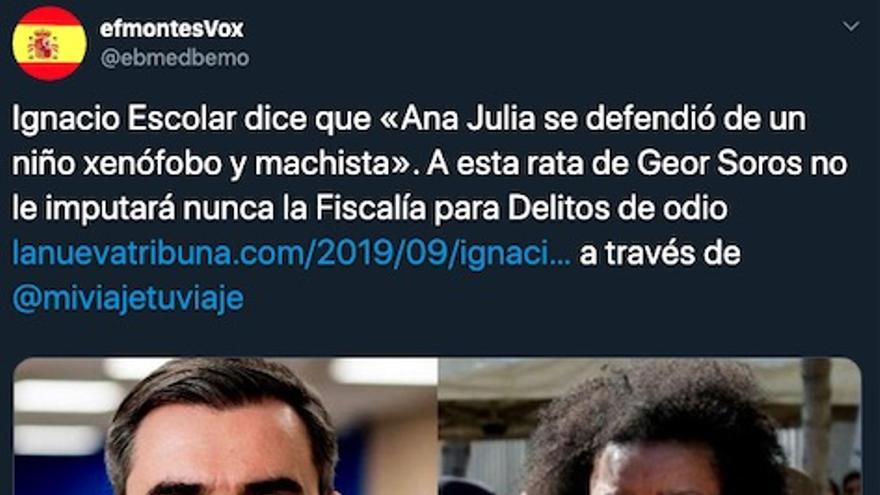 Hilo de Twitter Tribuna de España