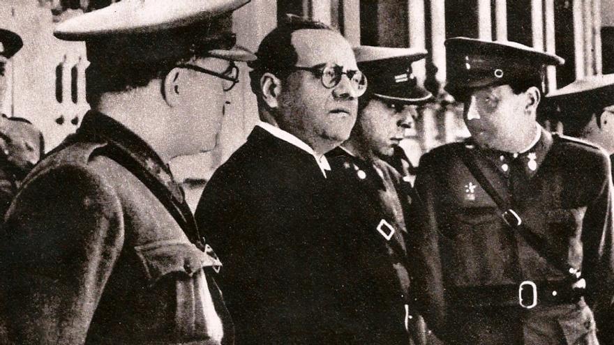 Imagen de Juan Negrín, que fue presidente del Gobierno al fin de la Guerra Civil