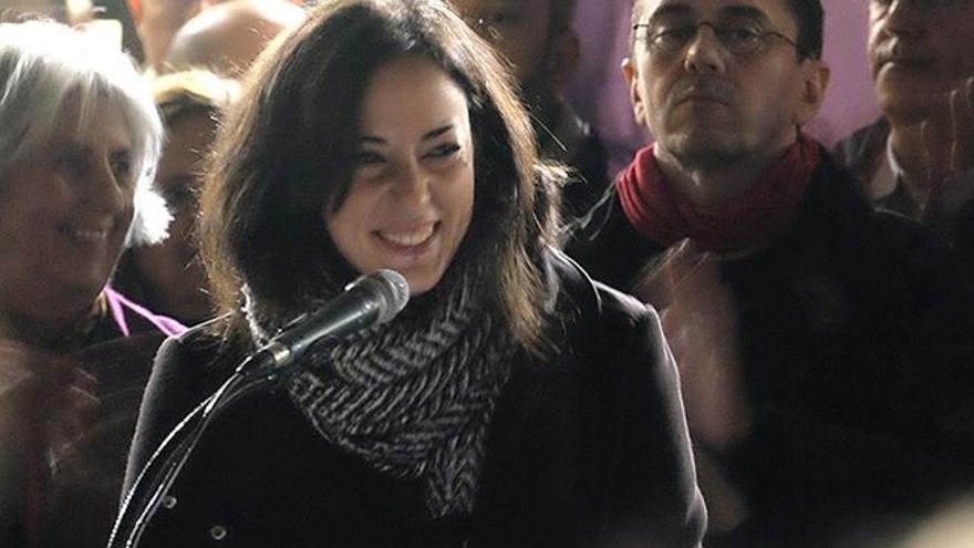 Isabel Franco, diputada de Unidos Podemos en el Congreso.