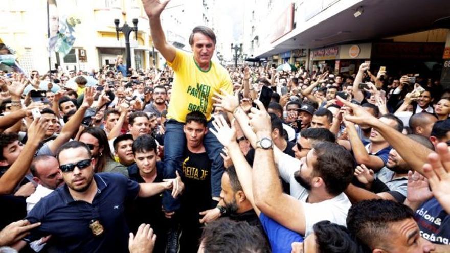Jail Bolsonaro, candidato a la presidencia de Brasil. EFE 