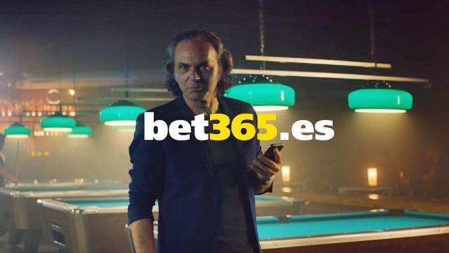 José Coronado anunciando la casa de apuestas online bet365.es