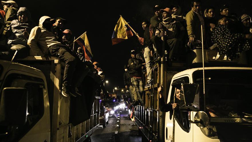 Levantamiento indígena y represión estatal en Ecuador, (c) Jonathan Rosas