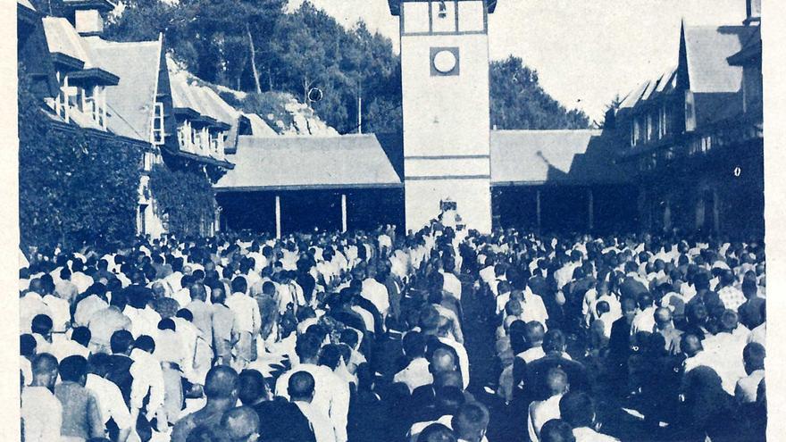 Campo de concentración franquista de La Magdalena, en Santander, en el año 1938. | REVISTA NUEVA ESPAÑA