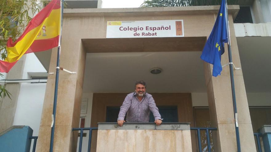 Ricardo trabaja en el colegio española de Rabat