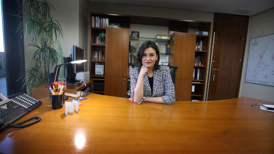 La consellera de Sanidad Universal y Salud Pública, Carmen Montón