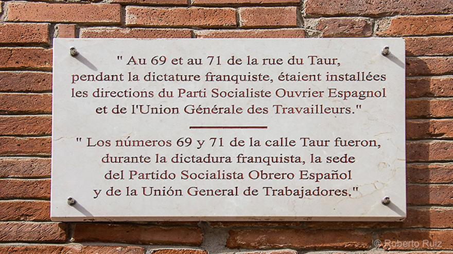 Sede del PSOE y la UGT en Toulouse durante el franquismo