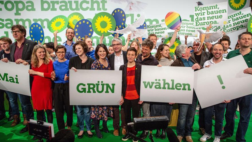 Los Verdes registran un fuerte avance en las elecciones europeas alemanas. 