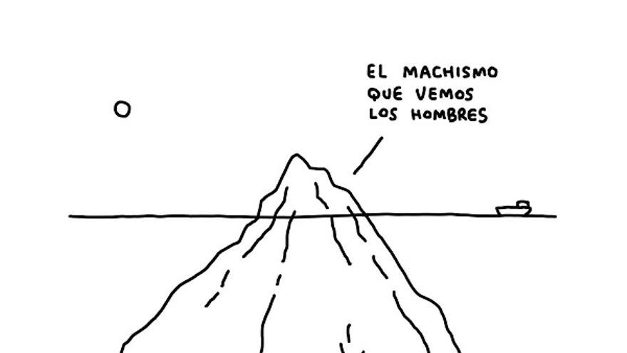 'El iceberg del machismo', de Javirroyo.