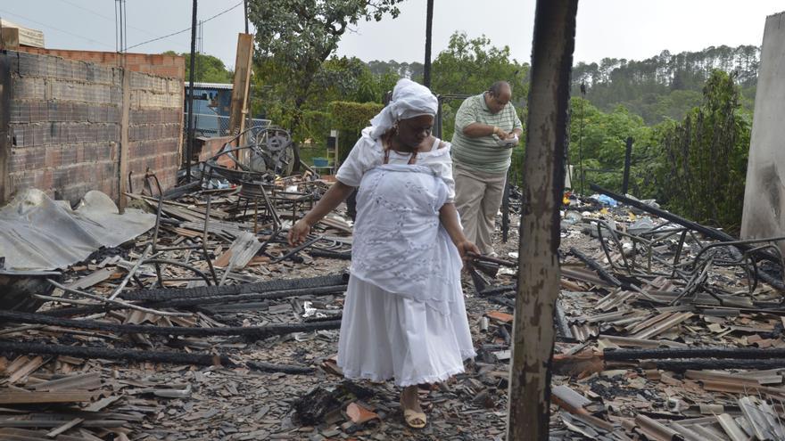 El “terreiro” Ylê-Axé-Oyá-Bagan ha sido uno de los atacados en los últimos años en Brasil por extremistas evangélicos
