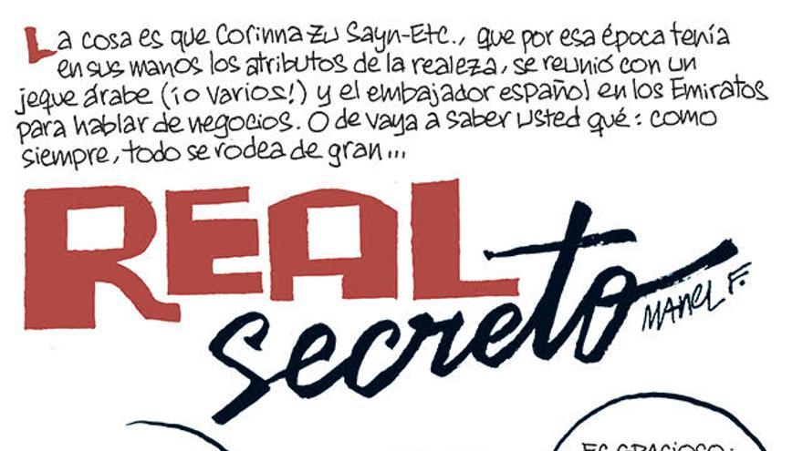 La tira de Fontdevila: Secreto real