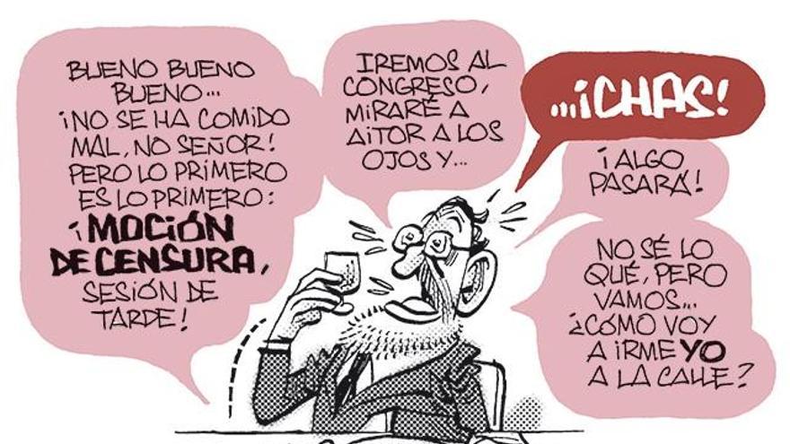 La tira de Fontdevila: Siete horas con Mariano
