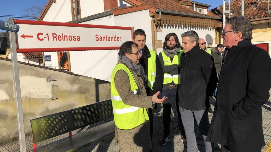 Adif refuerza cinco puentes de la línea Palencia-Santander con una inversión de 806.000 euros