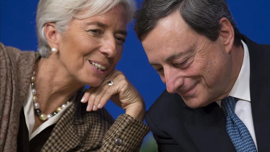 Draghi y Lagarde abren hoy la conferencia internacional del BCE en Sintra