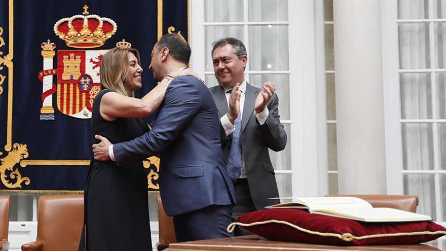 El nuevo delegado del Gobierno en Andalucía garantiza su lealtad con el ejecutivo de Díaz 