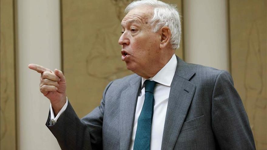 Margallo niega que la postura de España ante Grecia se deba a Podemos