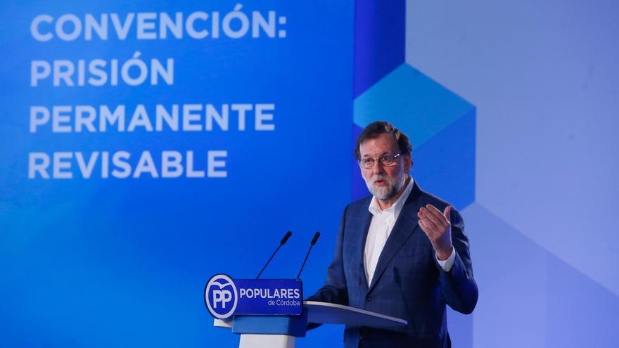 Rajoy dice a quienes buscan derogar la prisión permanente revisable que "el dolor" de las víctimas "no es revisable"