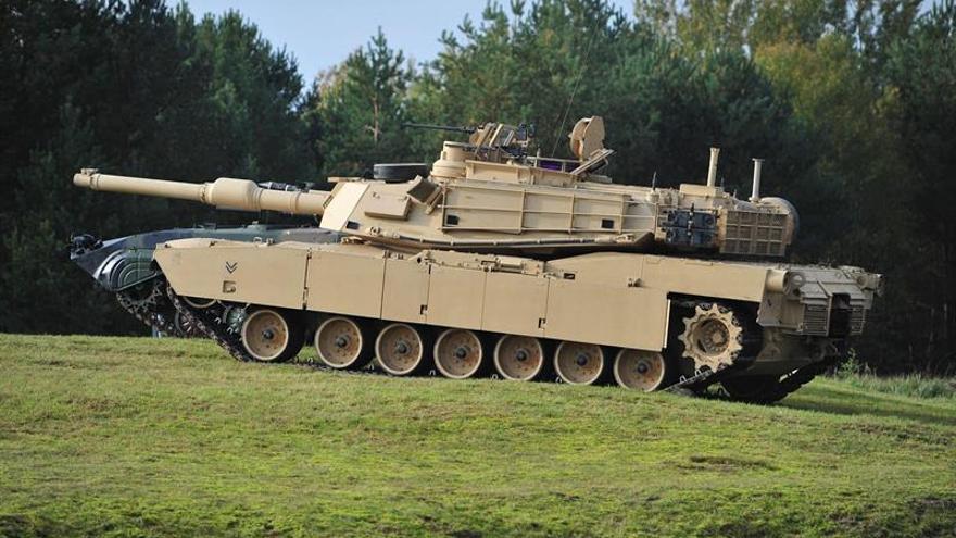 Tanques estadounidenses participarán por primera vez en maniobras en Georgia