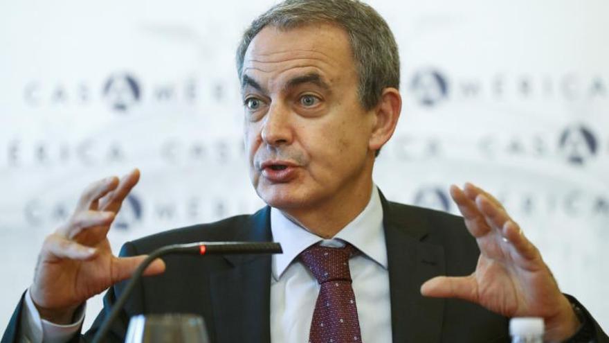 Zapatero: "No son golpistas; yo animo a Sánchez a seguir con el diálogo"