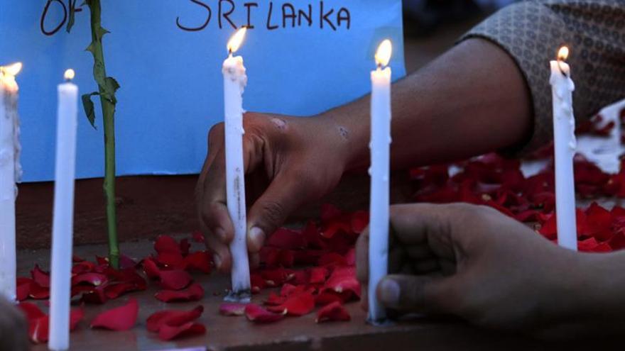 Llanto por las víctimas de Sri Lanka